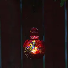 Echo Valley - Home and Garden Products Lunalite Globe Hummingbird Feeder - Red