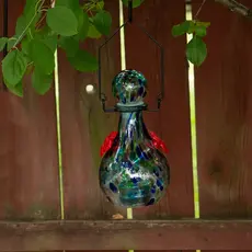 Echo Valley - Home and Garden Products Lunalite Vase Hummingbird Feeder - Saturn