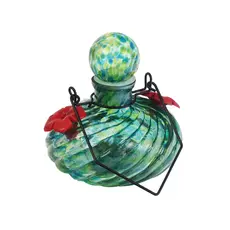 Echo Valley - Home and Garden Products Lunalite Decanter Hummingbird Feeder - Seaglass