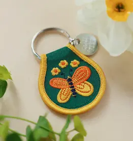 Three Potato Four Patch Keychain - Butterfly