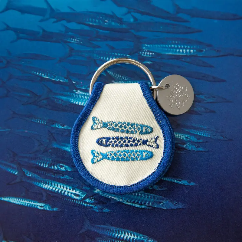 Three Potato Four Patch Keychain - Tinned Fish