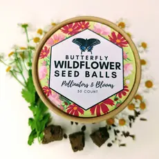 Pollinators and Blooms Wildflowers Seed Balls For Butterflies