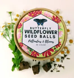 Pollinators and Blooms Wildflowers Seed Balls For Butterflies