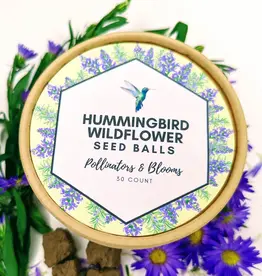 Pollinators and Blooms Wildflowers Seed Balls For Hummingbird
