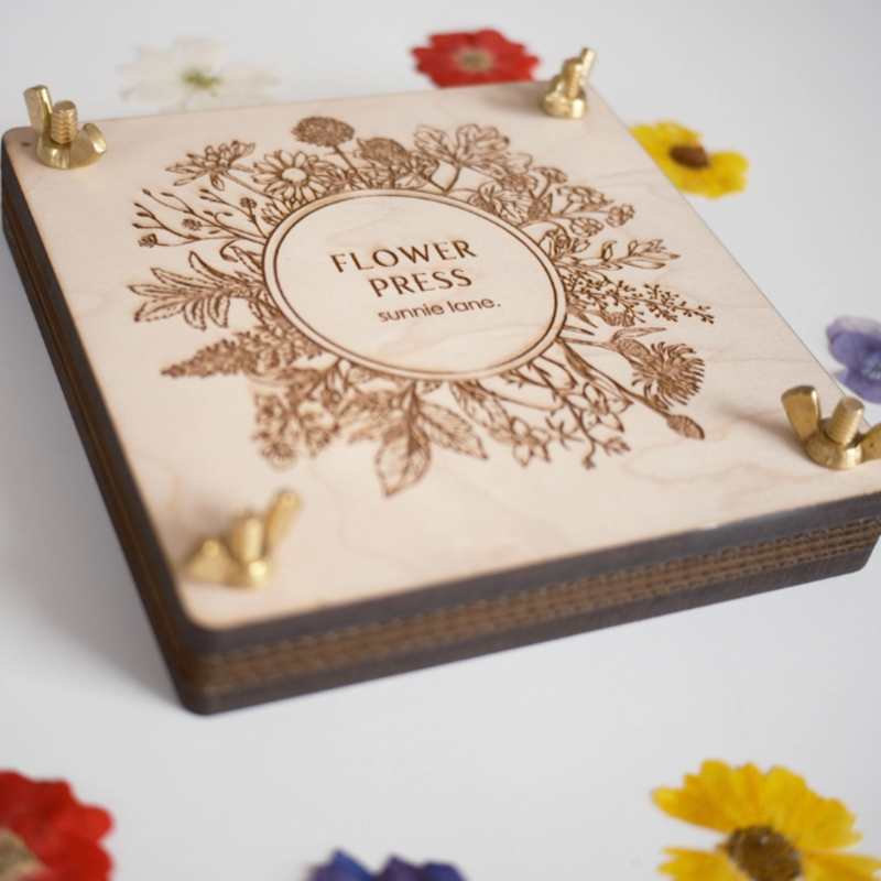 Sunnie Lane (Faire) Flower Press Kit - Pressed Floral Accessories
