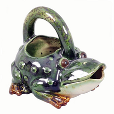 Will's Company Ceramic Frog Watering Can