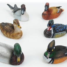 Will's Company Mini Resin Duck Decoy Figures - Assorted