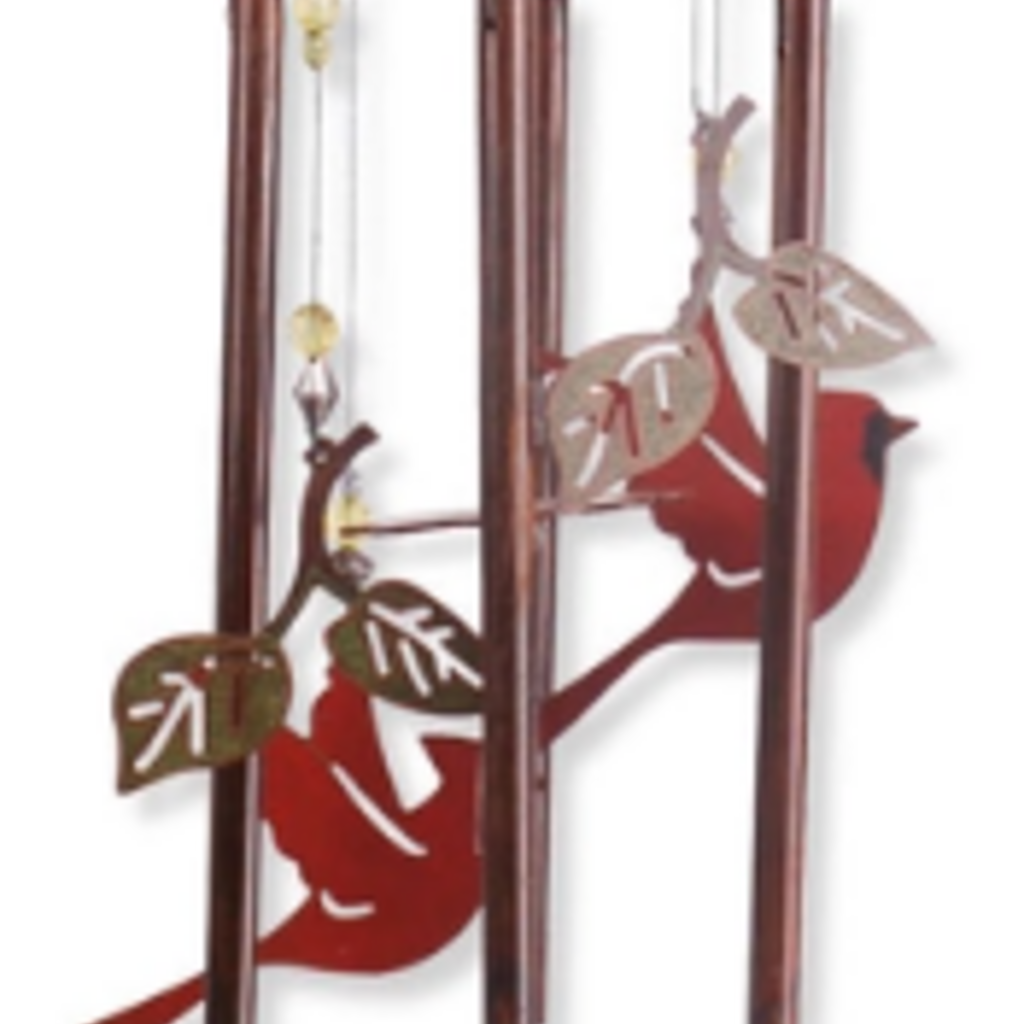 Sunset Vista Designs Cardinal Garden Wind Chimes