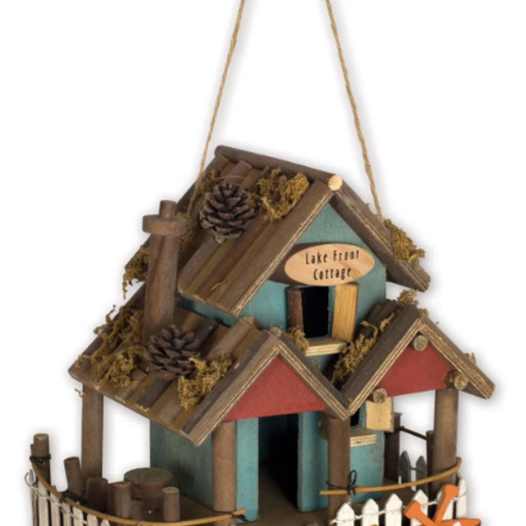 Sunset Vista Designs Lake Front Cottage Birdhouse