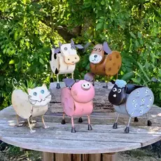 Artisan Metal Art INC Metal Animal Planter -