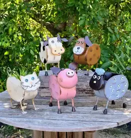 Artisan Metal Art INC Metal Animal Planter -