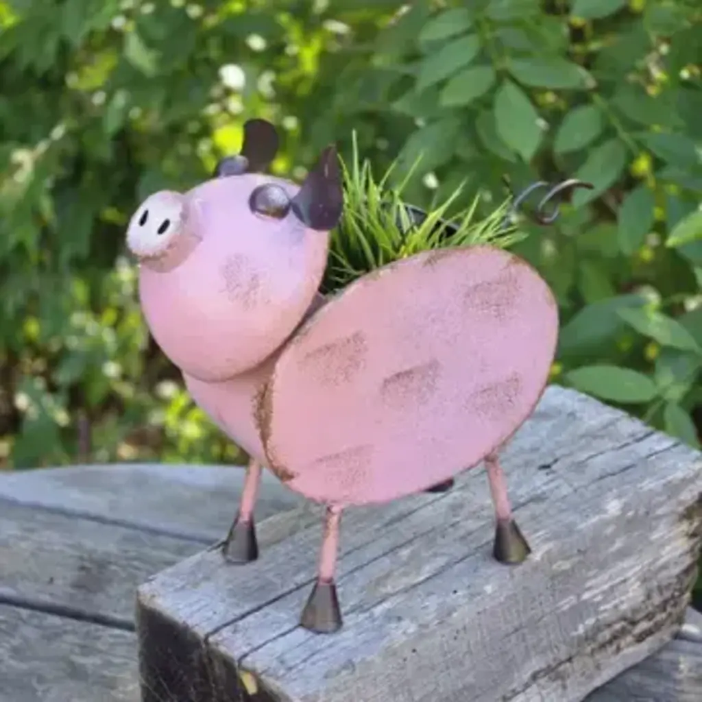 Artisan Metal Art INC Metal Animal Planter -
