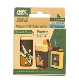 Mk Lighter Outdoor Series, Camper Flint Set 2PK, Torch Flame