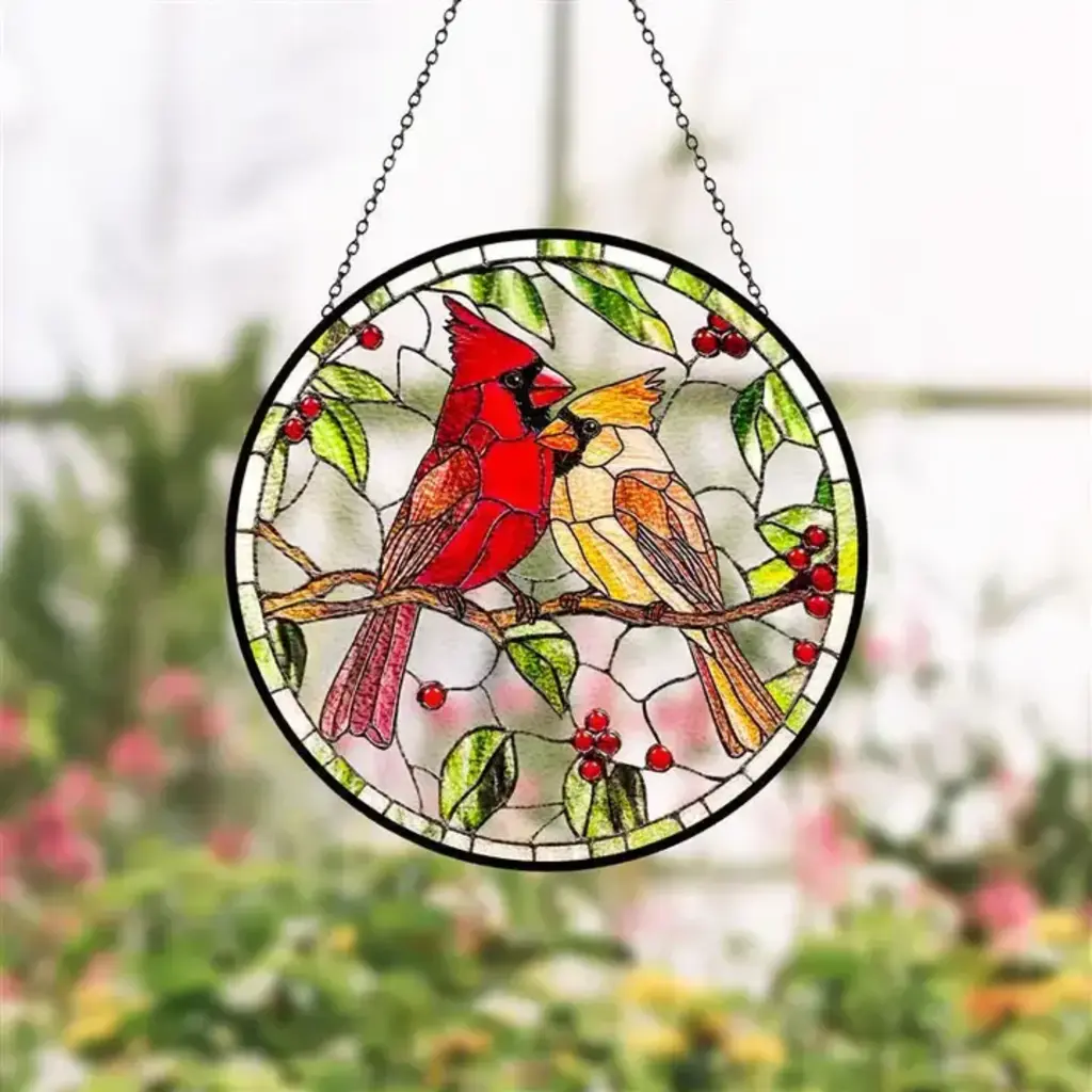 Glaizyo Stained Glass Suncatcher - 4"