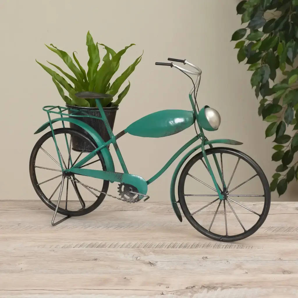 The Gerson Companies Metal Bicycle Planter