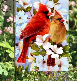 Flags Galore Decor and More Cardinal Pair - Garden Flag 12x18