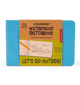 Kikkerland Huckleberry Waterproof Sketchbook