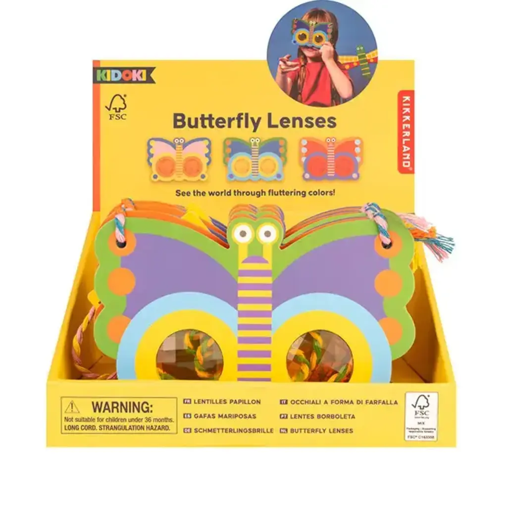 Kikkerland Kidoki Butterfly Lenses