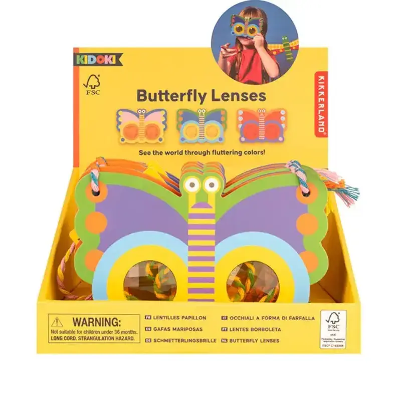 Kikkerland Kidoki Butterfly Lenses
