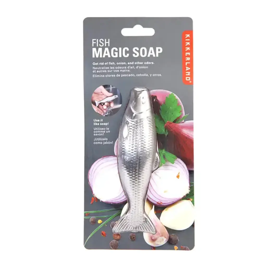 Kikkerland Magic Soap Fish