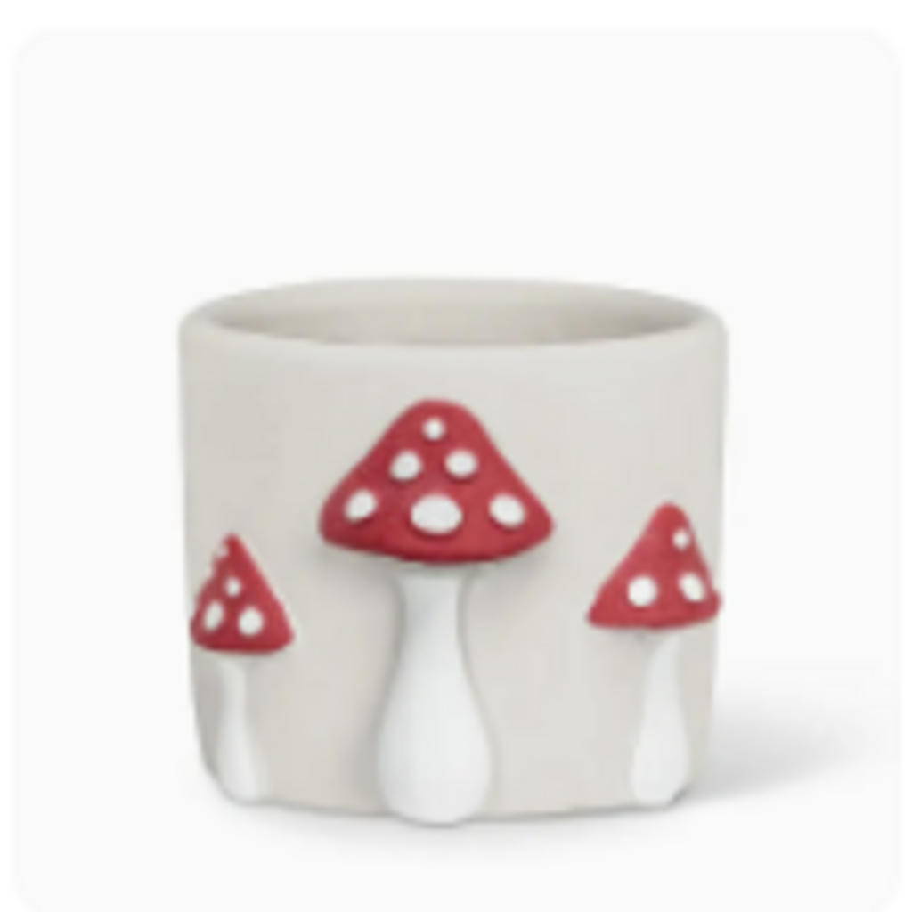 Abbott Dot Mushroom Planter - Small