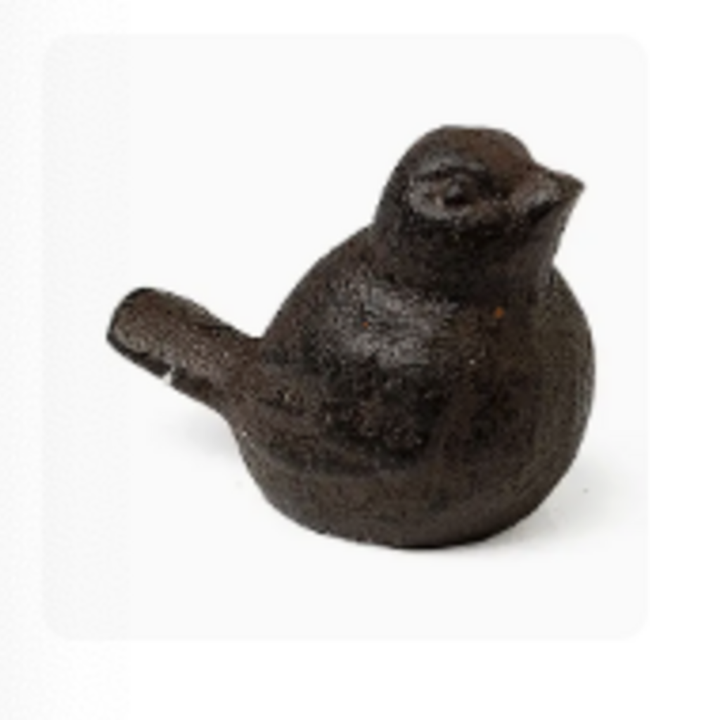 Abbott Mini Bird Figurine - Dark Brown