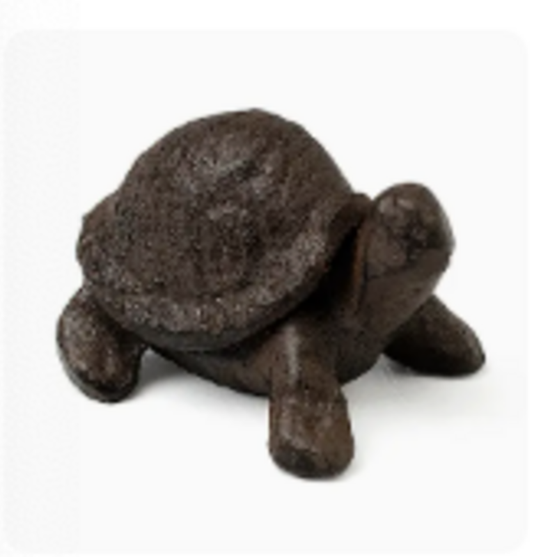 Abbott Mini Turtle Figurine - Dark Brown