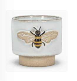 Abbott Single Emboss Bee Planter - Small