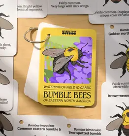 weneedtogooutside Bumble Bees of Eastern USA Field Guide Cards