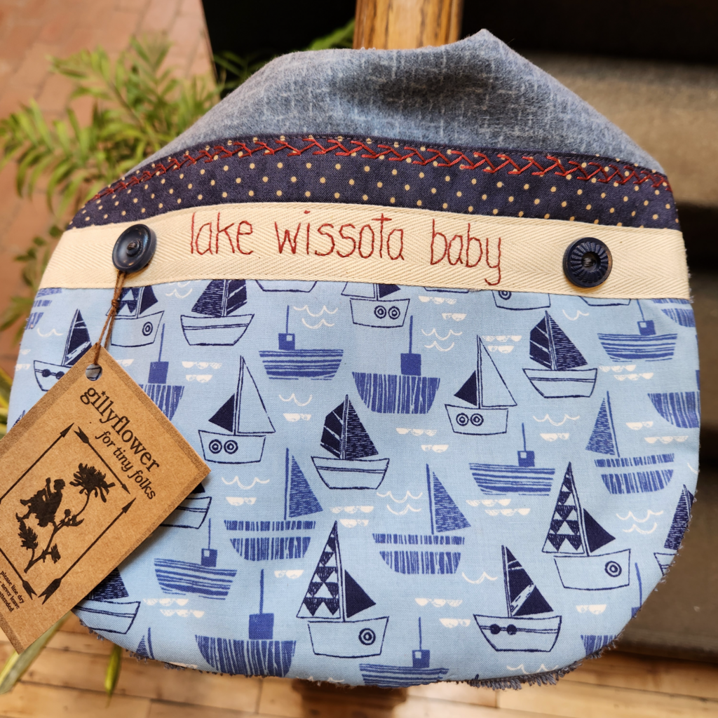 Deb Christenson Bib - Lake Wissota Baby