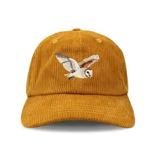 Bird Collective Barn Owl Corduroy Hat - Amber