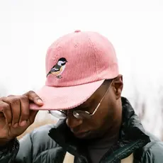 Bird Collective Chickadee Corduroy Hat - Pink