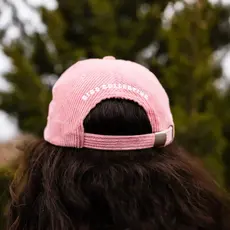 Bird Collective Chickadee Corduroy Hat - Pink