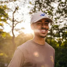 Bird Collective Great Blue Heron Corduroy Hat - Ivory