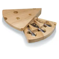 Picnic Time Family of Brands Swiss Cheese Cutting Board & Tool Set