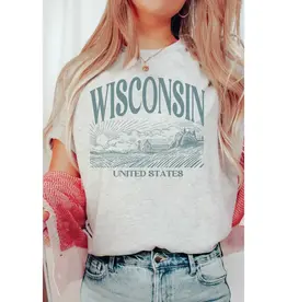 BLUME & CO (Faire) Wisconsin Illustration Graphic Tee -