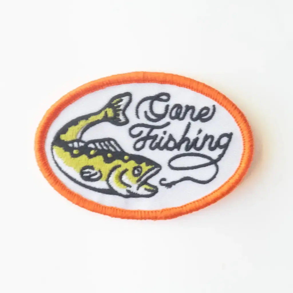 Union Made Gone Fishing Patch