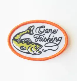 Union Made Gone Fishing Patch