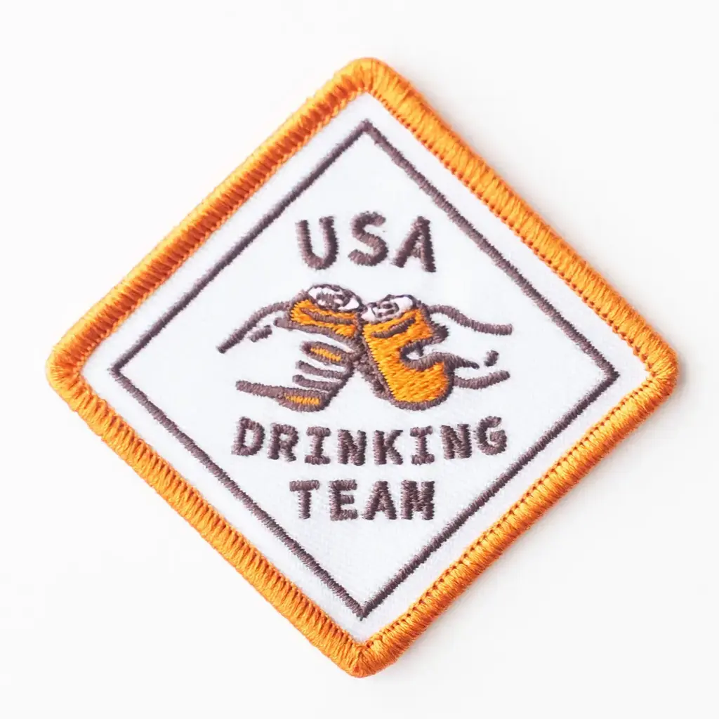 Union Made USA Drinking Team Patch