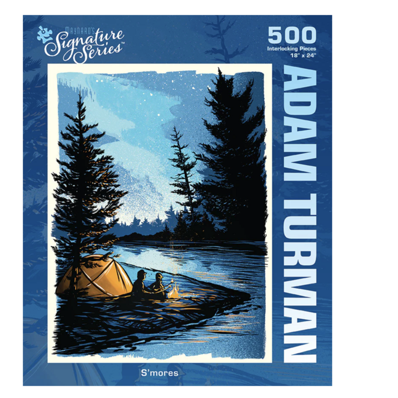 Maynards Games S'mores Night Camping- Puzzle (500 pc)