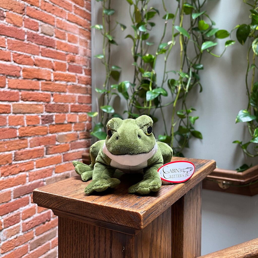 Cabin Critters Inc Frog 8" Plushie
