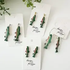 Design With Purpose Gold Hoops -