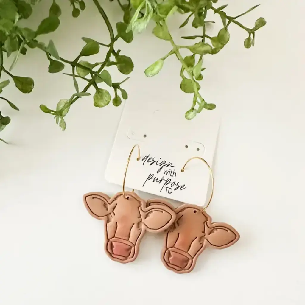 Design With Purpose Silver Hoops -