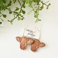 Design With Purpose Silver Hoops -