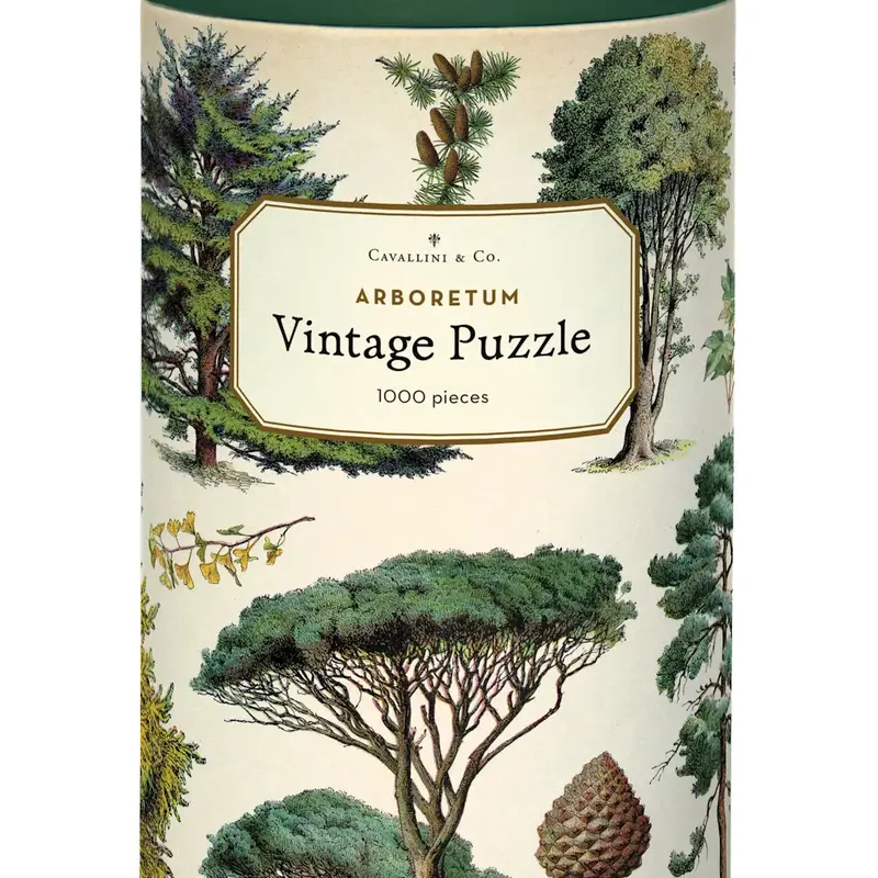 Cavallini Arboretum  1,000 Piece Puzzle