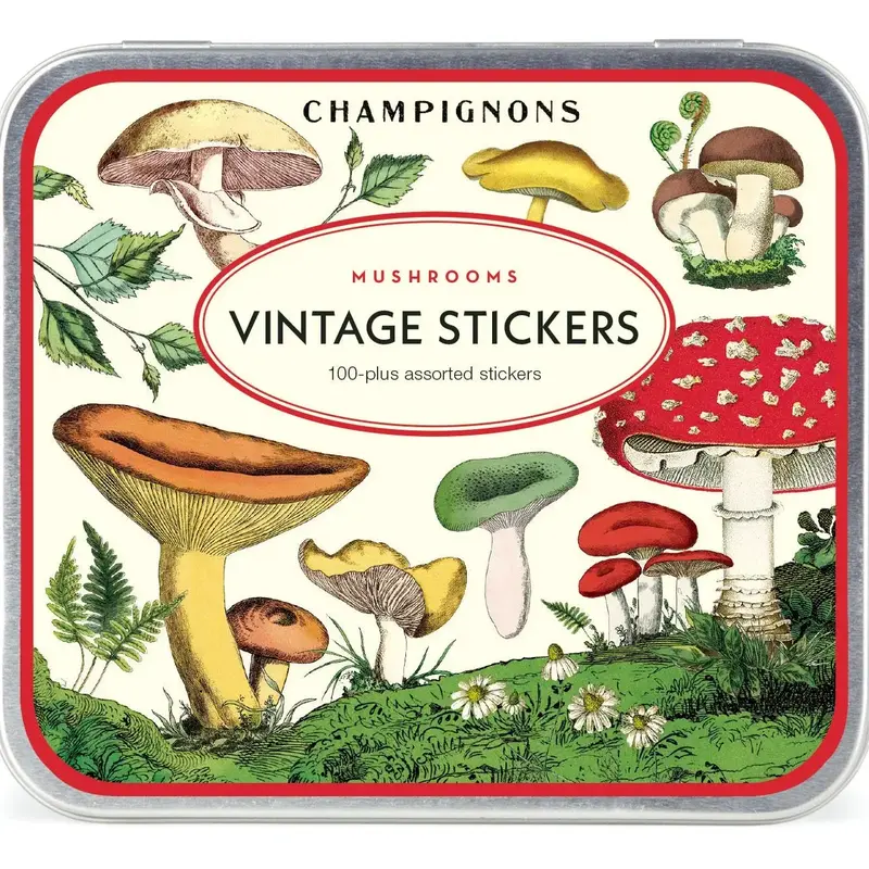 Cavallini Mushrooms Stickers