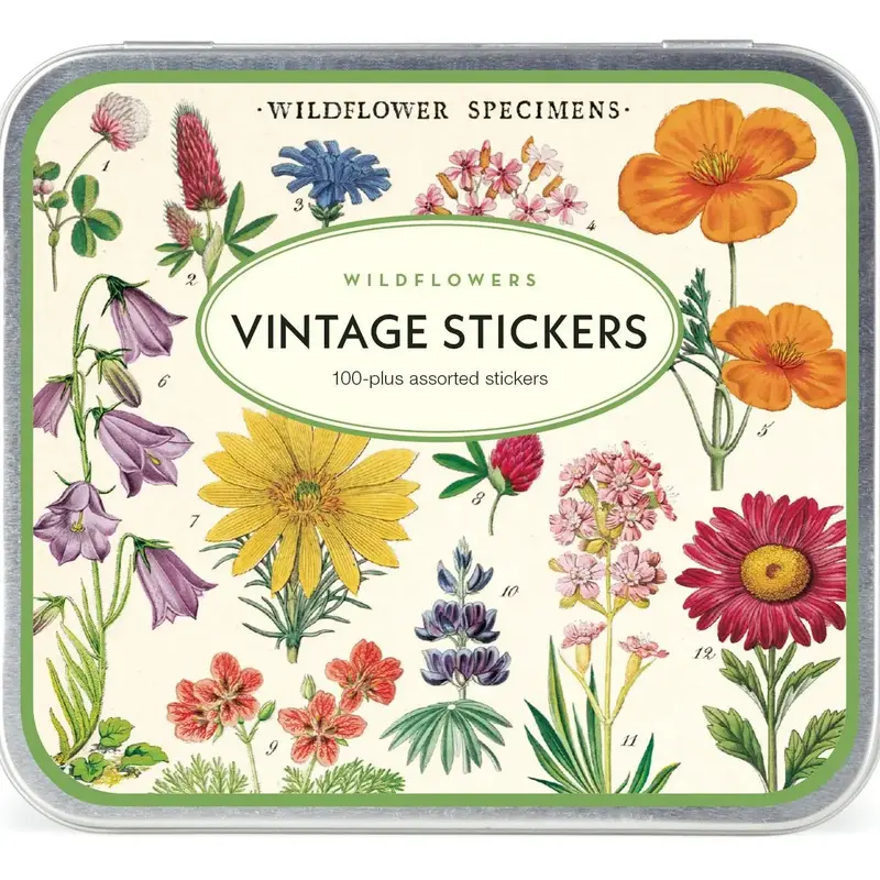Cavallini Wildflowers Stickers