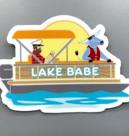 Cindy Lindgren Sticker - Lake Babe