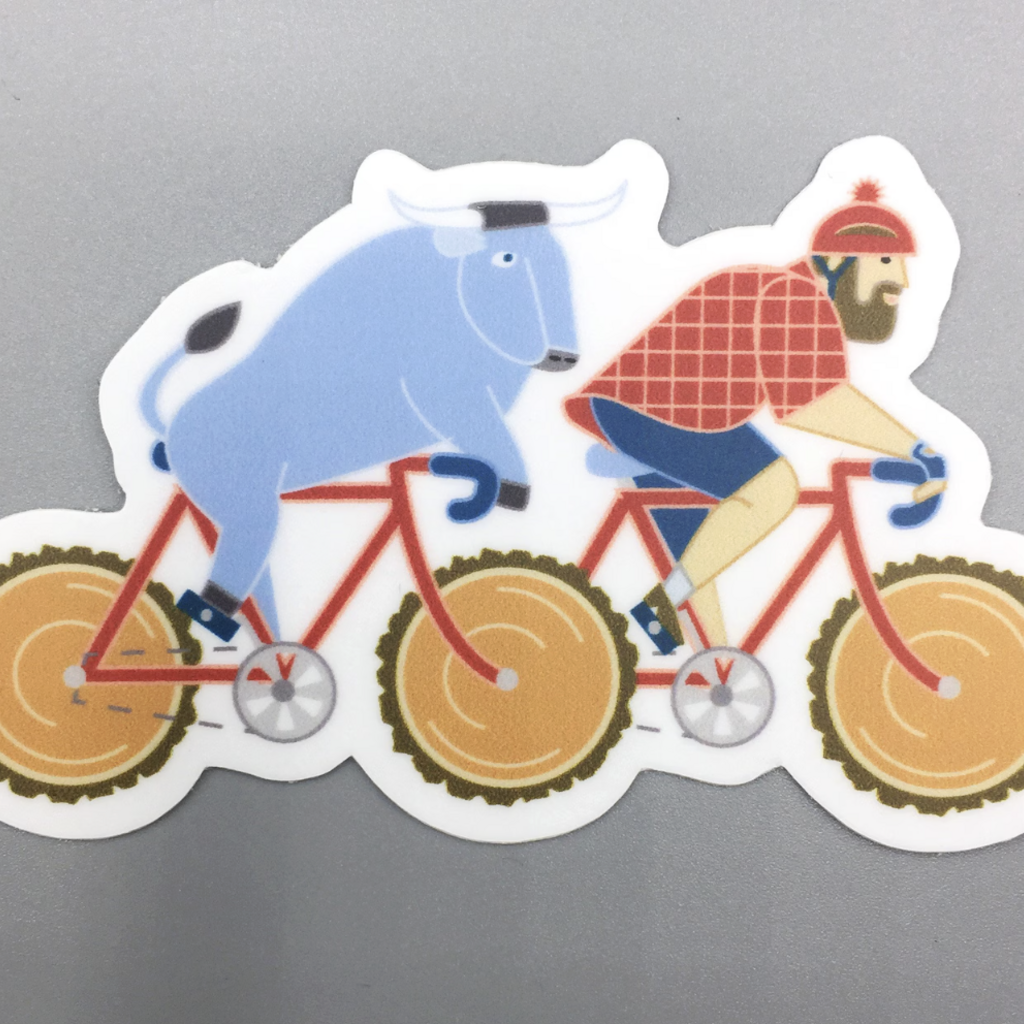 Cindy Lindgren Sticker - Bunyan Bikes
