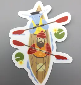 Cindy Lindgren Sticker - Bunyan Kayak